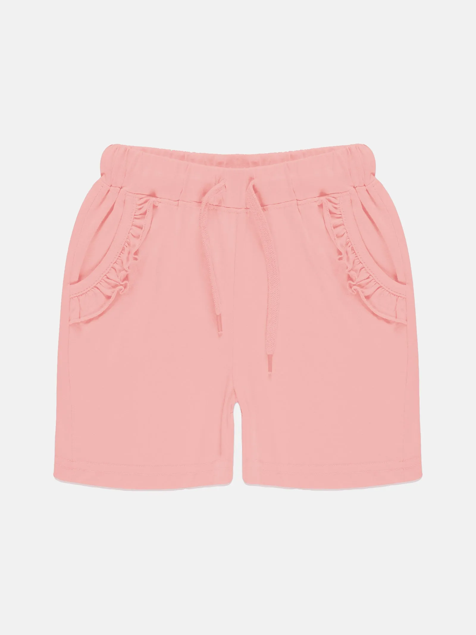 Girls Frill Pocket Hot Shorts Pack Of 2