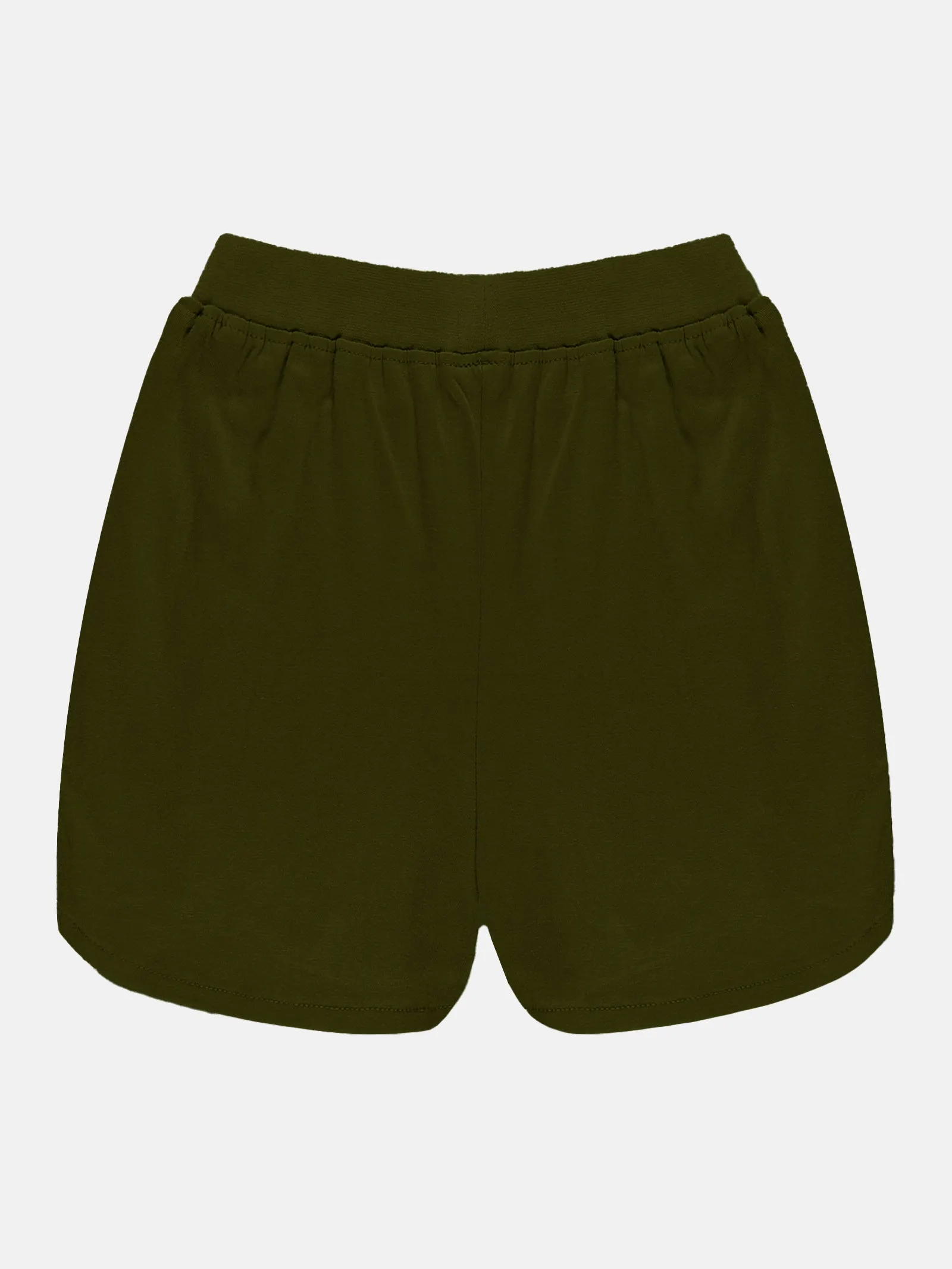 Girls Over Lap Shorts With Bow