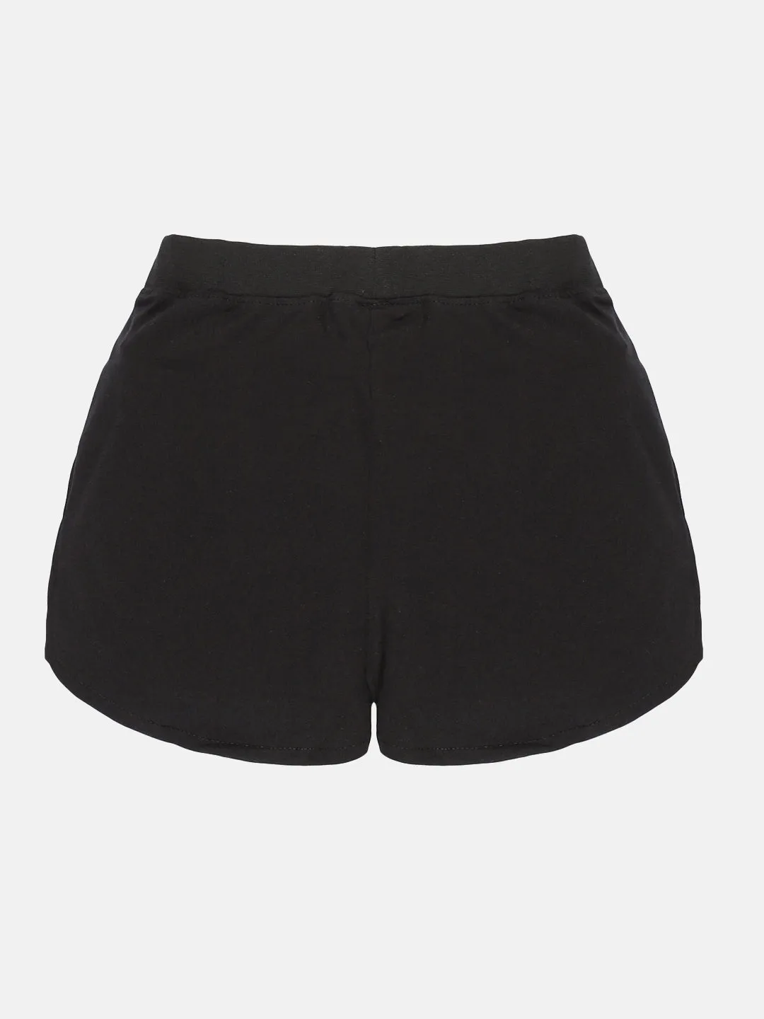 Girls Over Lap Shorts With Bow