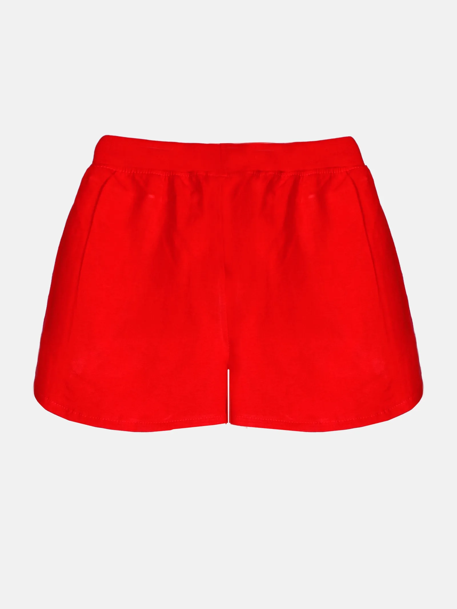 Girls Over Lap Shorts With Bow