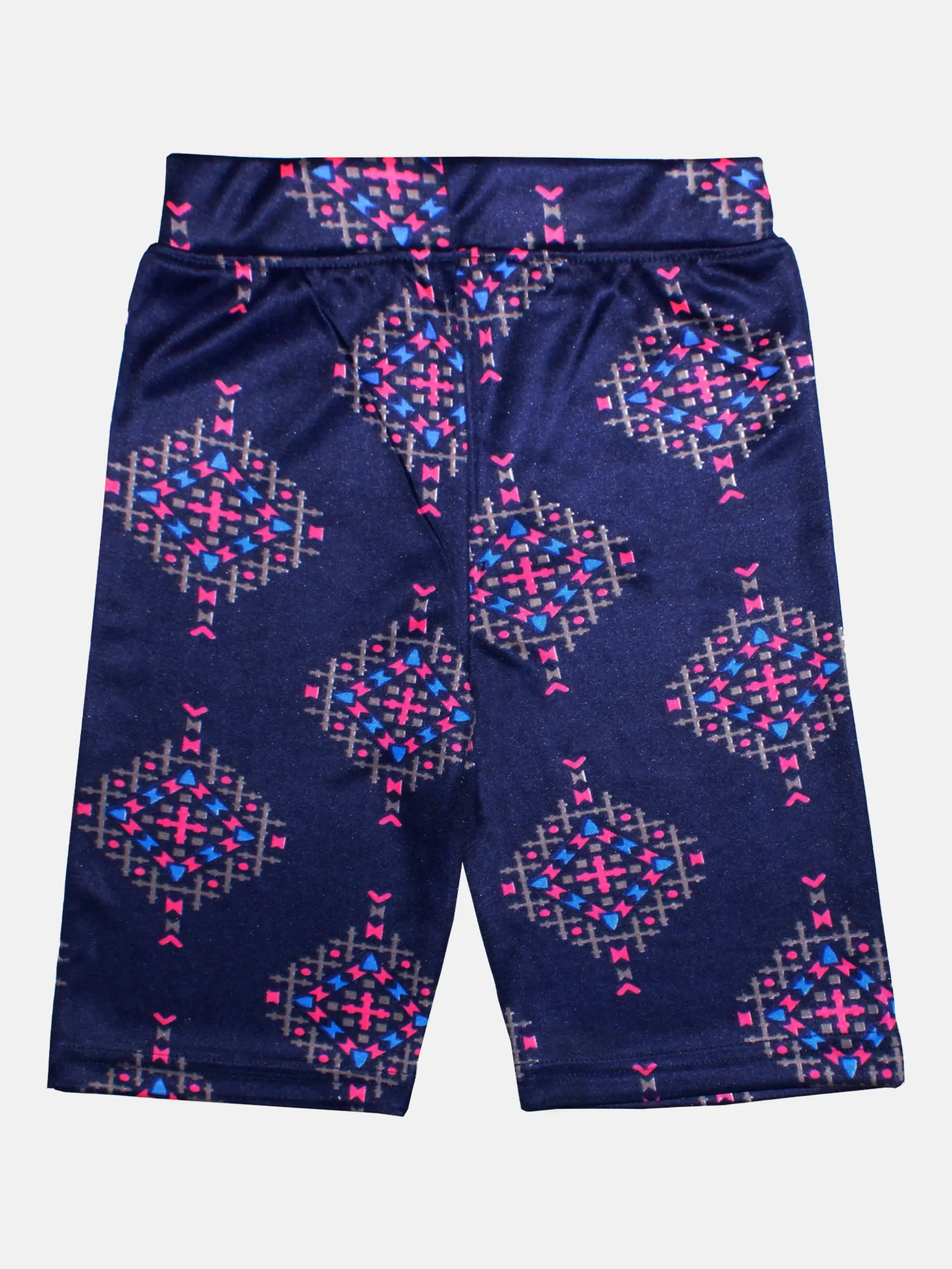 Girls Printed Cycling Shorts