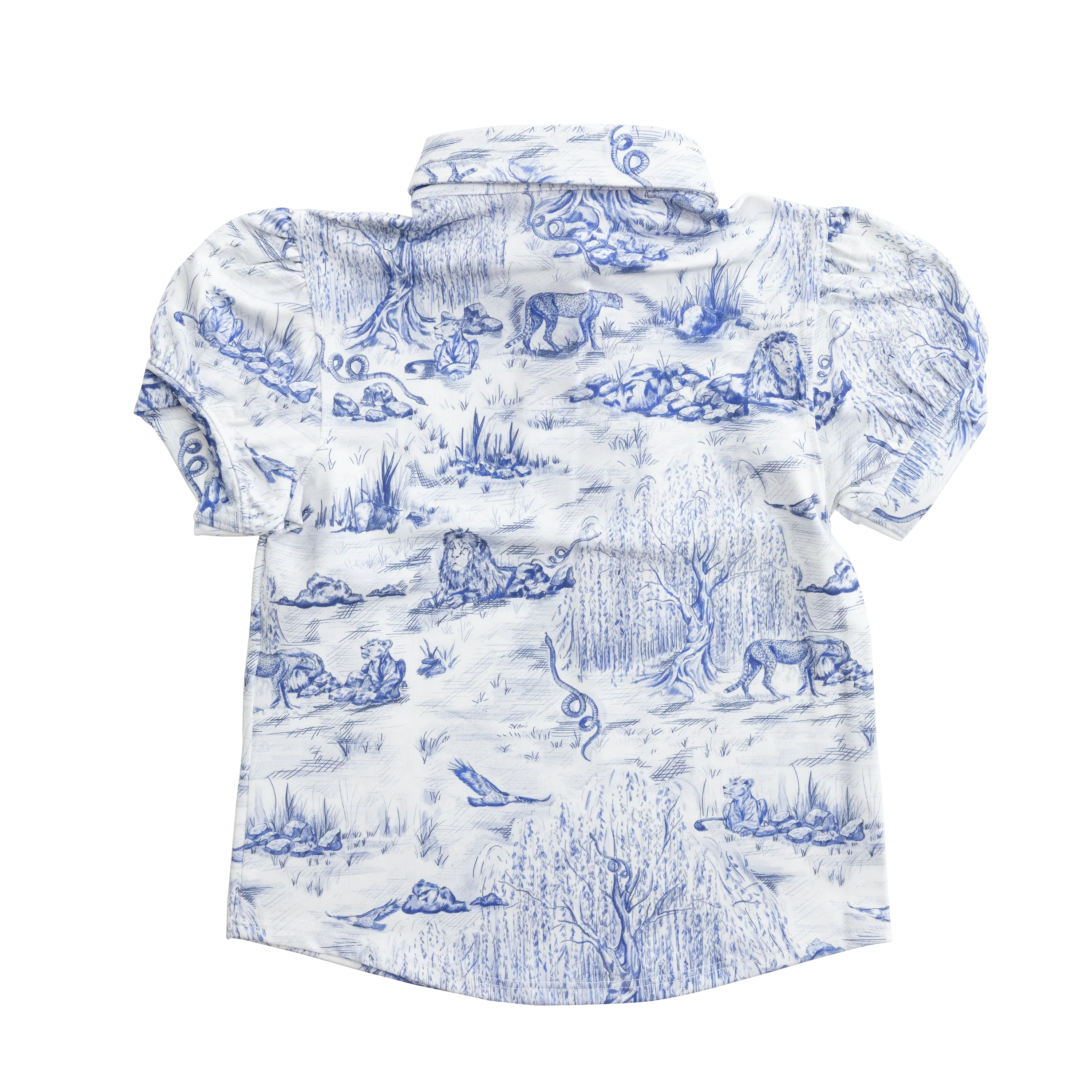 Girl's Willow Toile Scarlett Polo