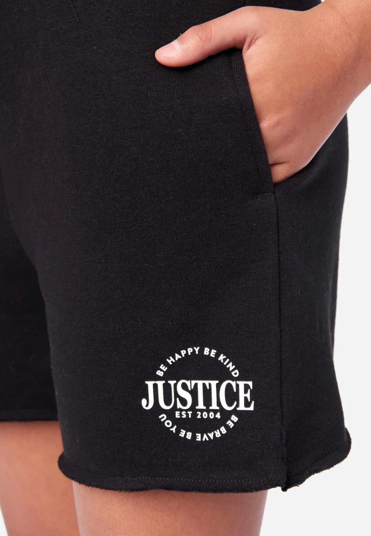 Graphic Mid-Length Jogger Shorts