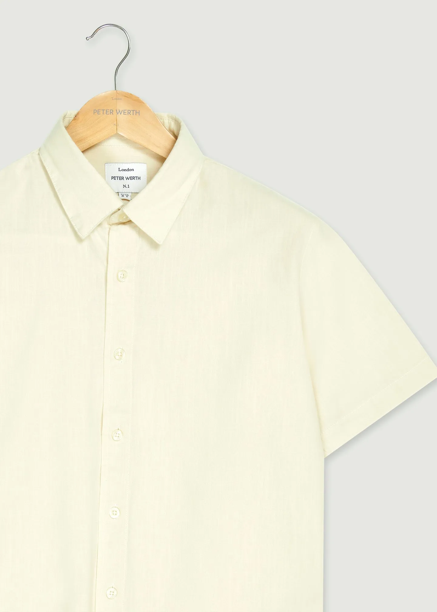 Hatchard Short Sleeve Shirt - Off White