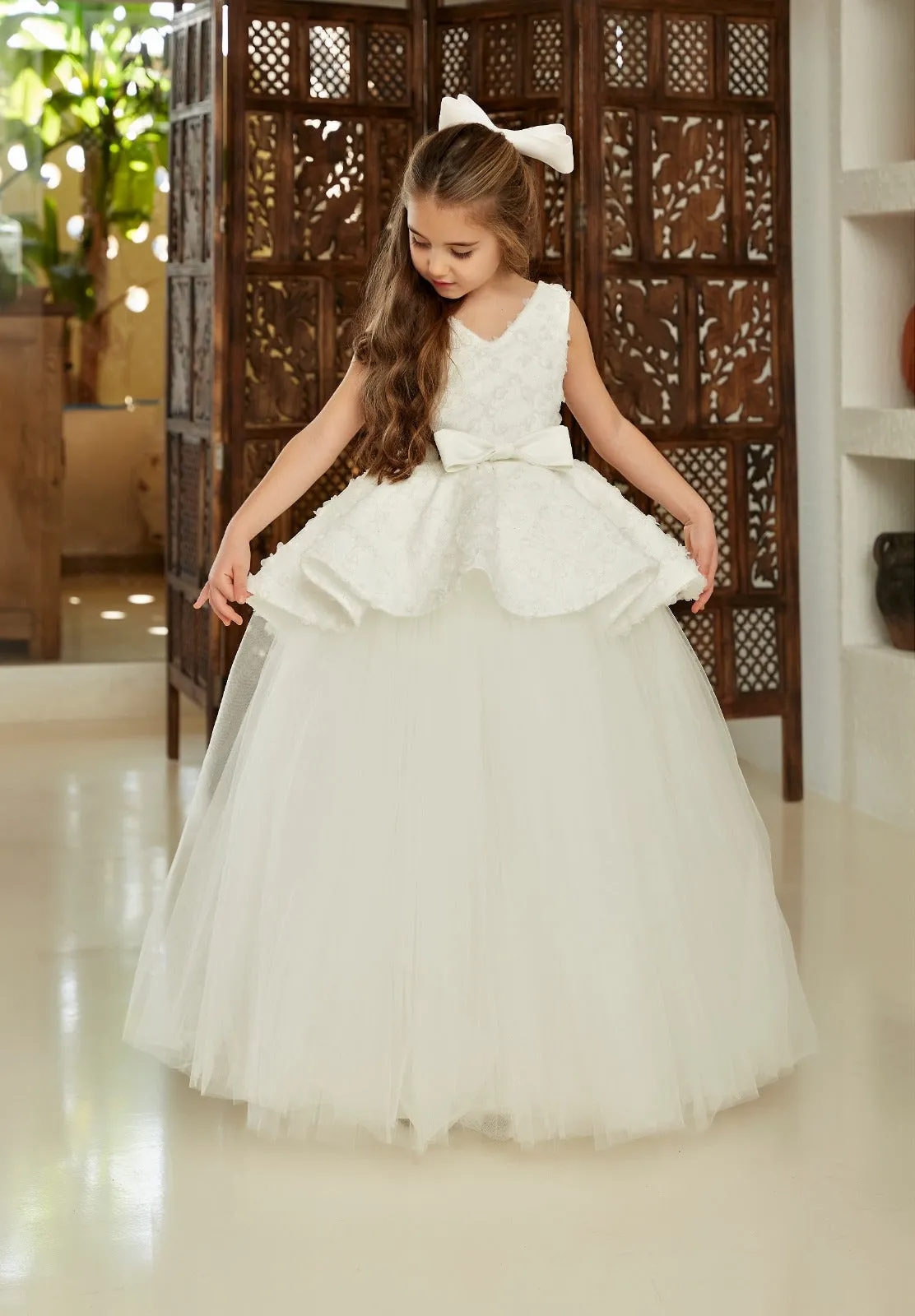 Hola Princessa Girls Formal Dress