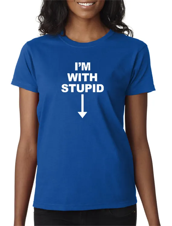 I'm With Stupid T-shirt