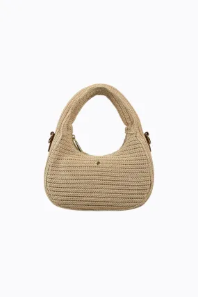 Indigo - Sand Faux Raffia