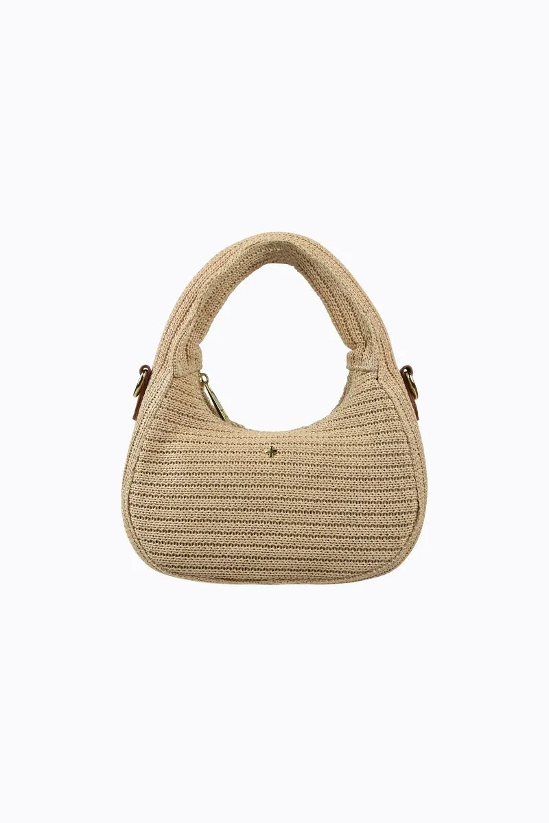 Indigo - Sand Faux Raffia