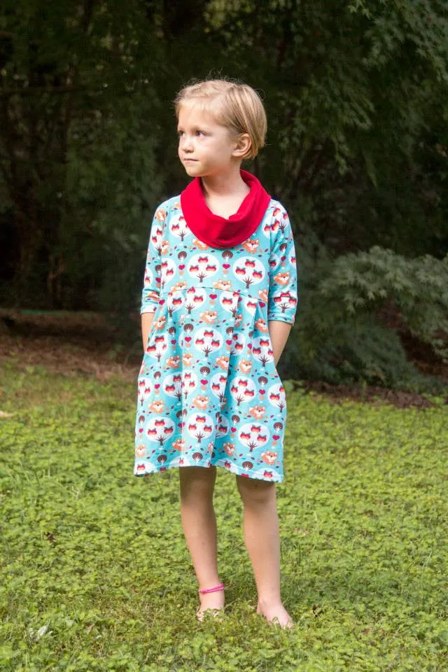 Laurelette Dress or Tunic PDF Sewing Pattern