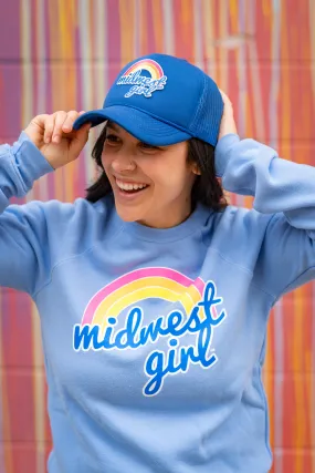 Midwest Girl Rainbow Trucker Hat (FINAL SALE)