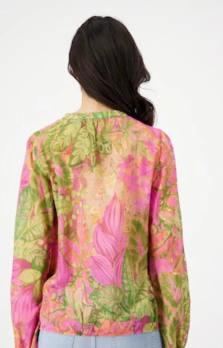 Paisley print blouse