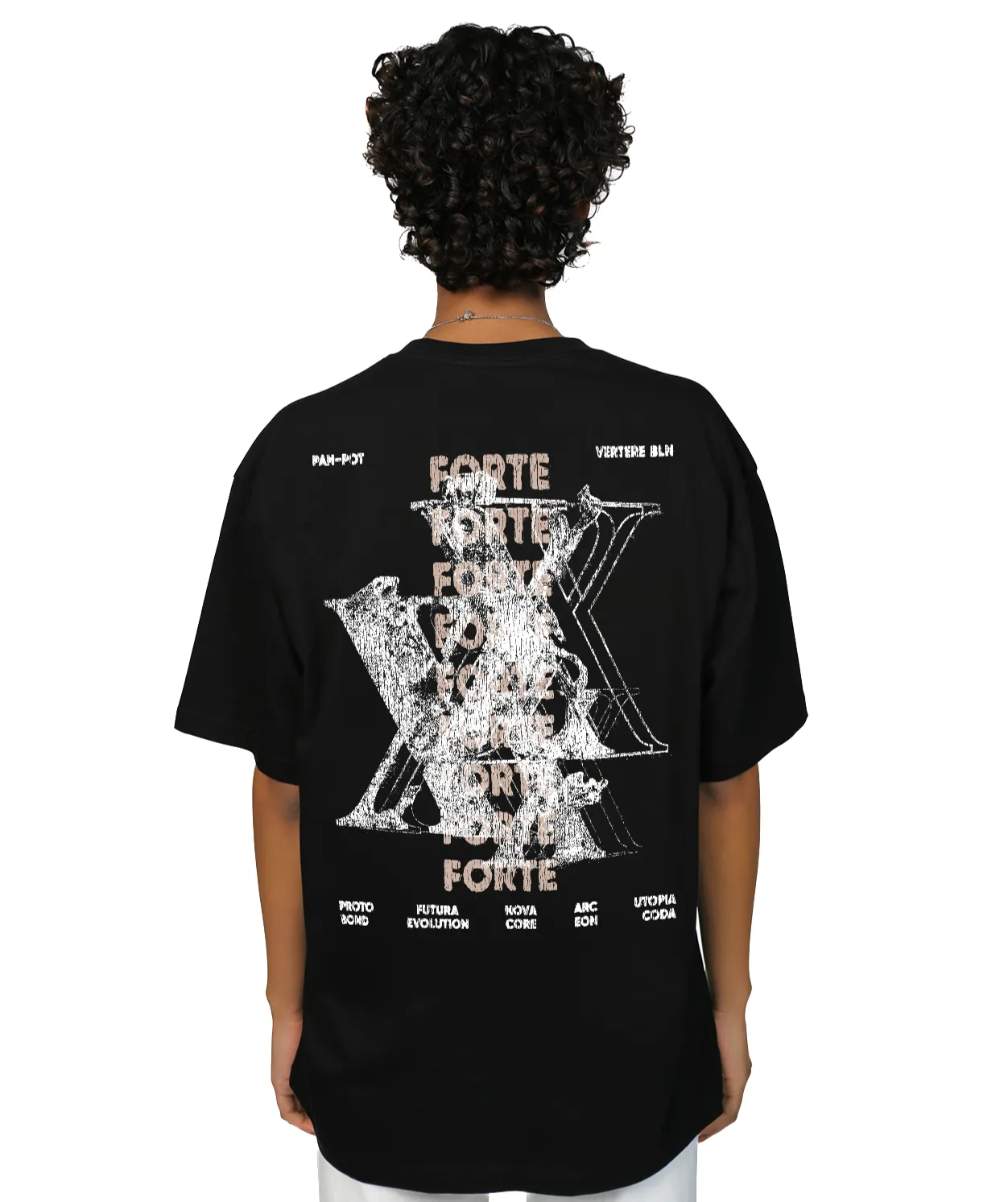 PAN-POT FORTE T-SHIRT - BLACK