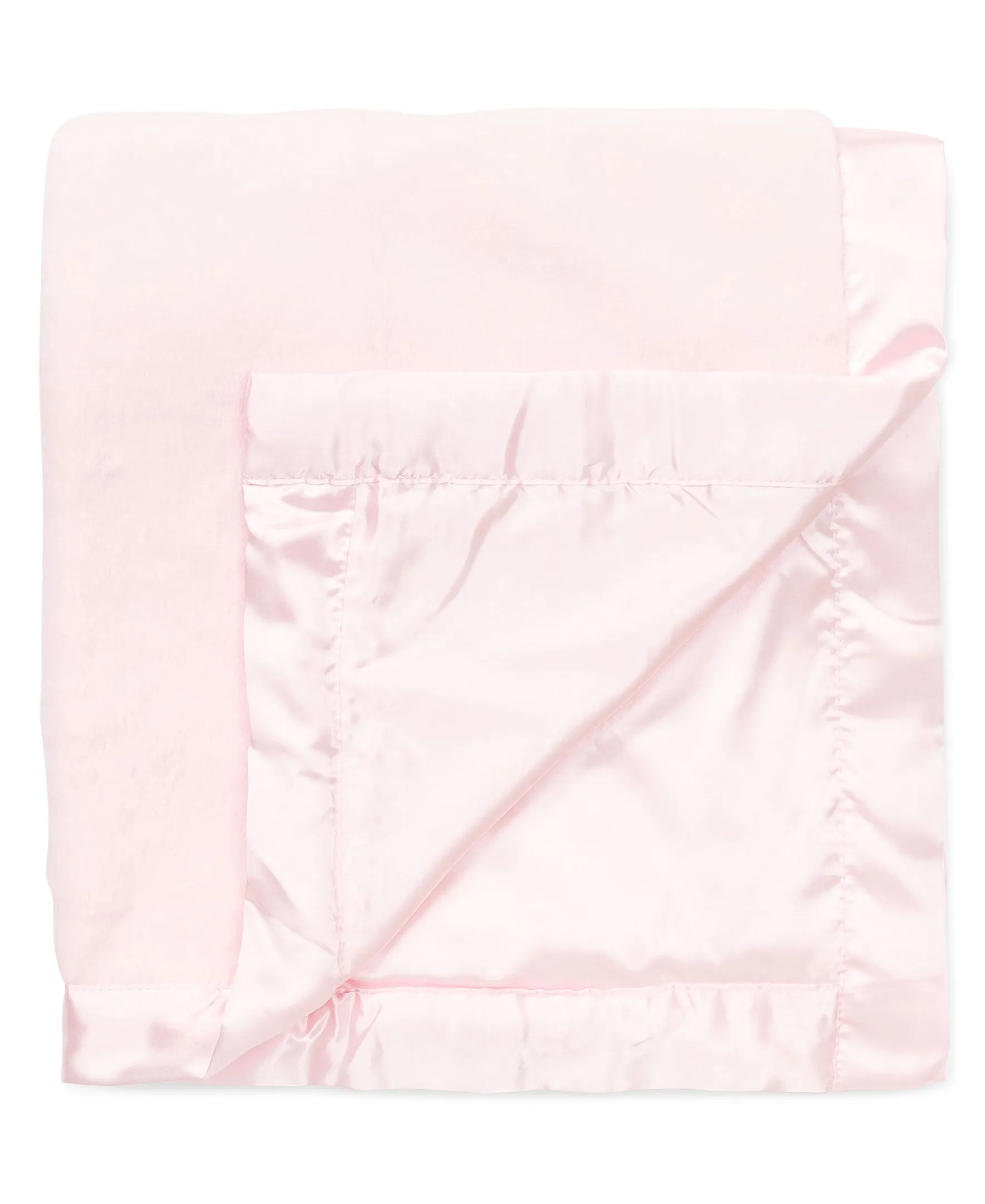 Pink Plush Receiving Blanket