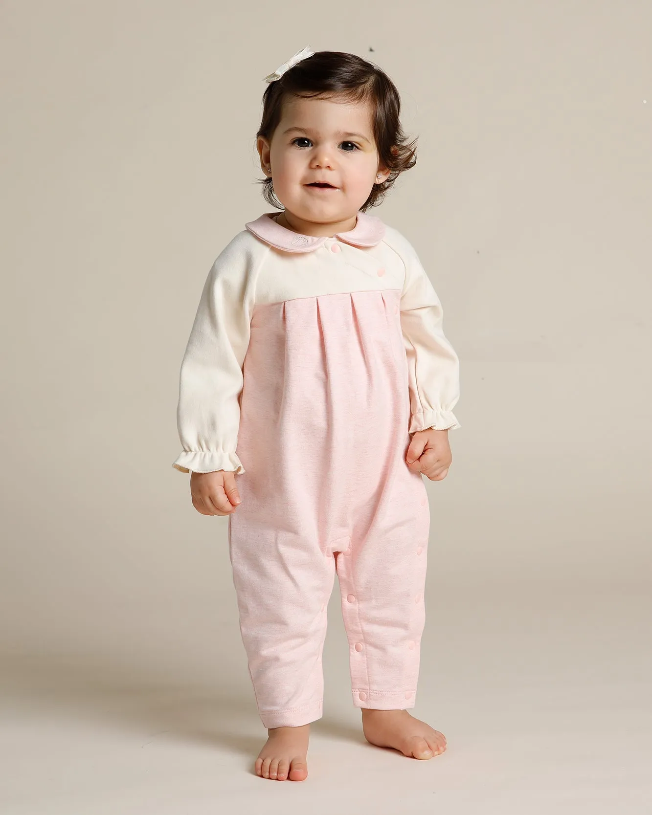 Raglan Gathered Romper