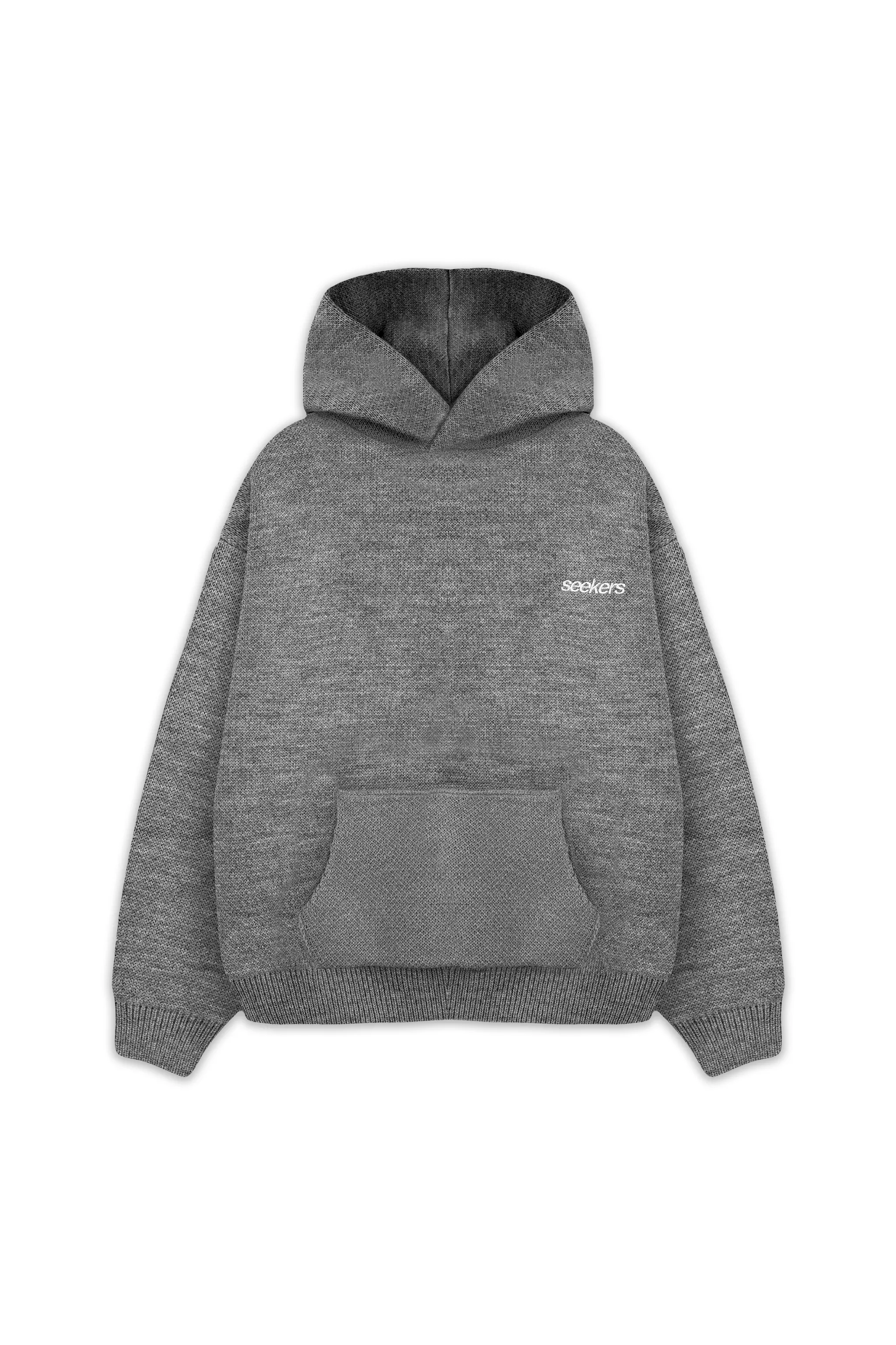 Seekers Knit Hoodie in Sulk