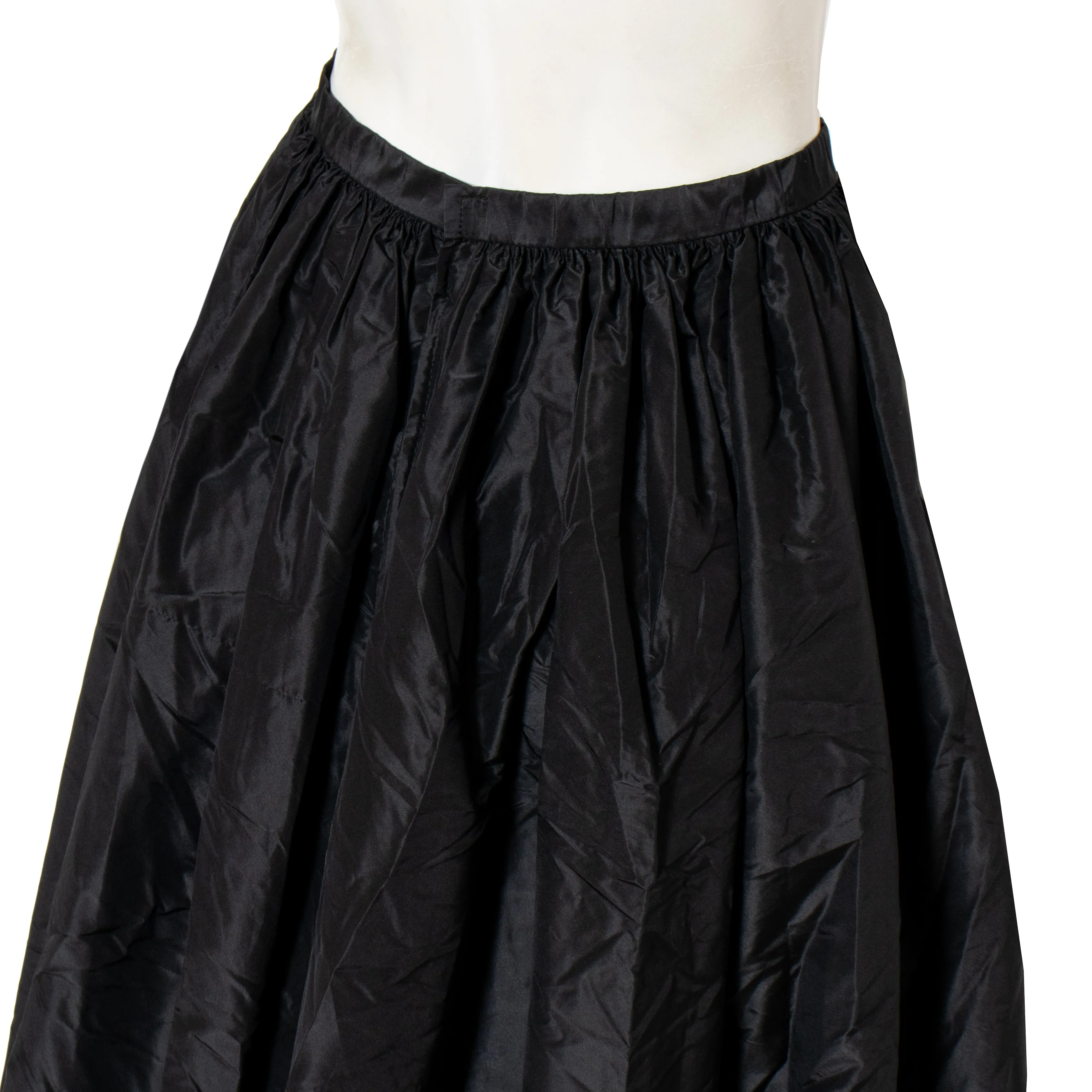 Vintage Black Bulle Bubble Skirt