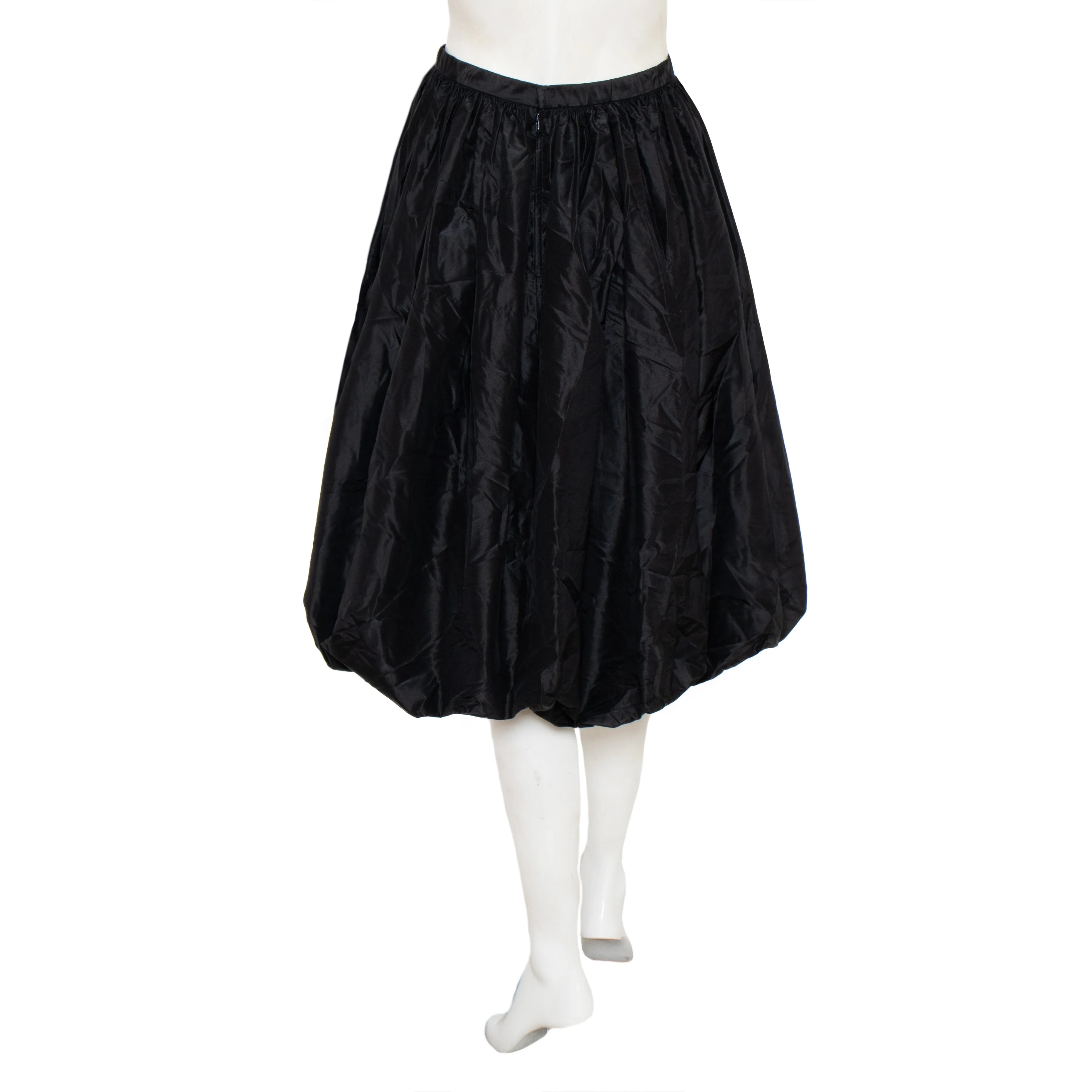 Vintage Black Bulle Bubble Skirt