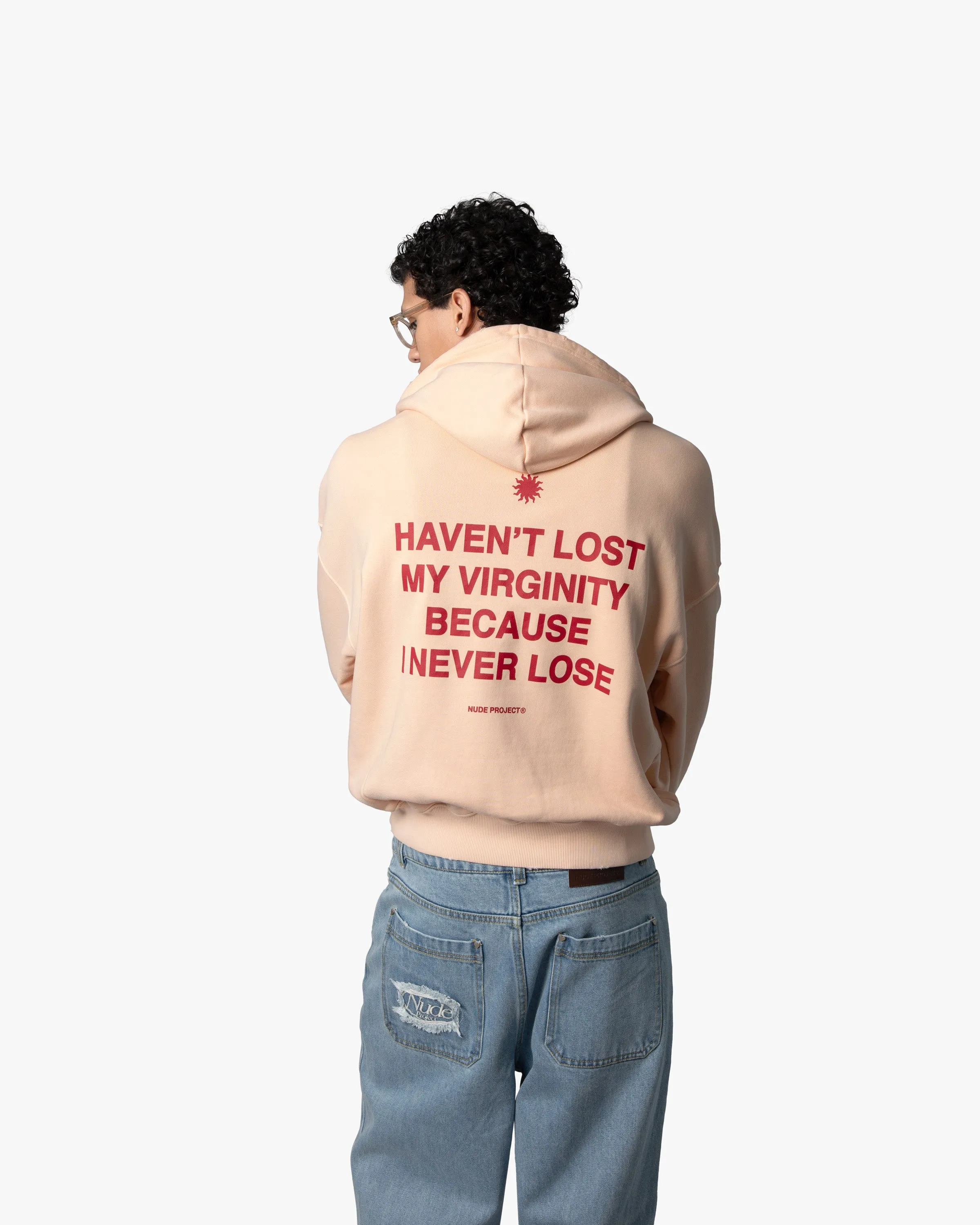 VIRGINITY HOOD PEACH