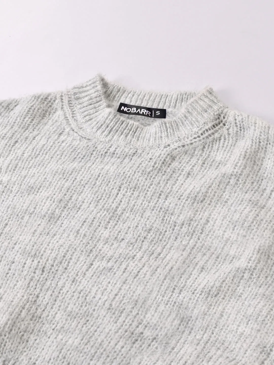 Women Grey Turtleneck Sweater