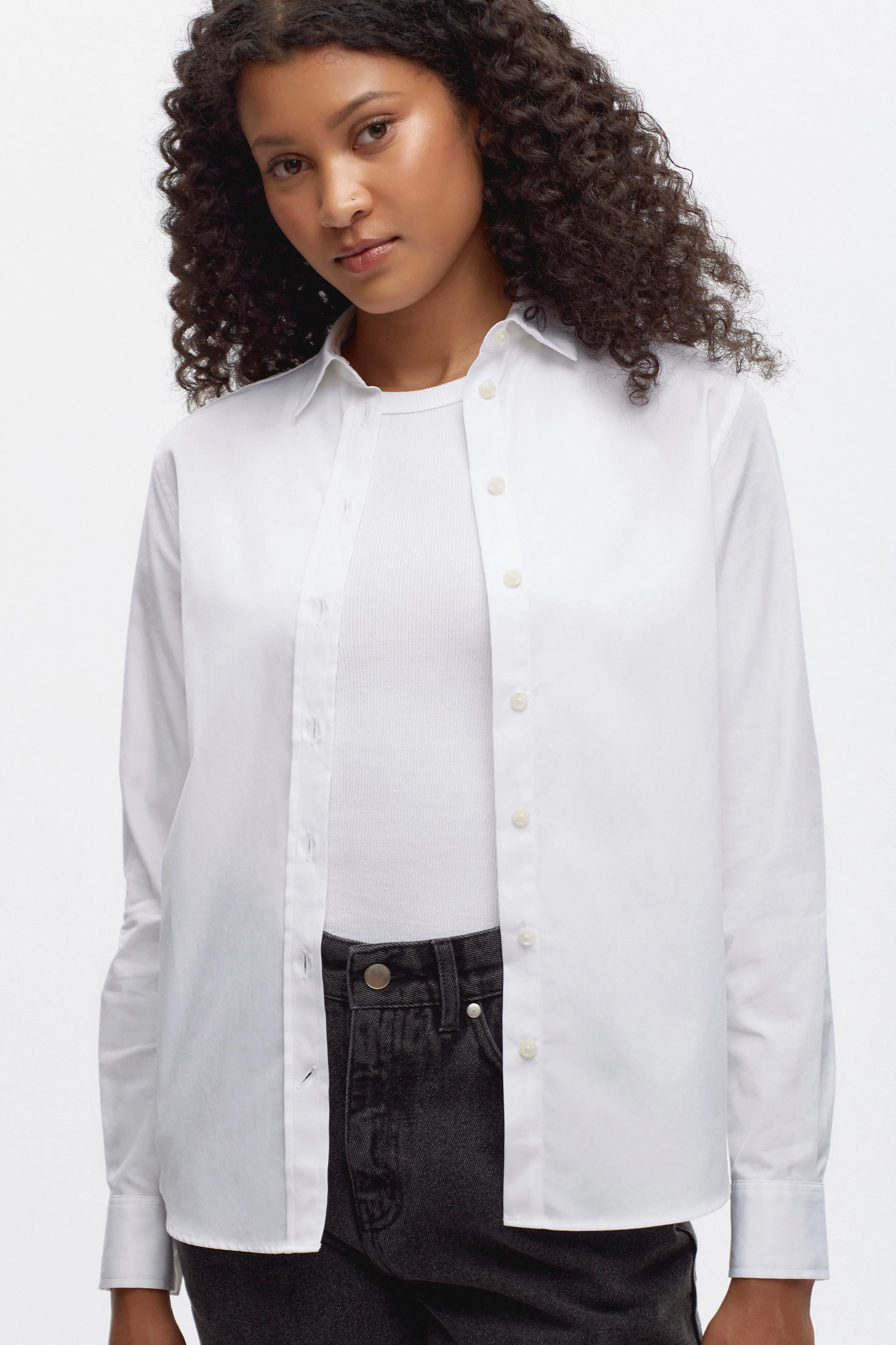 Women's Classic Shirt in White