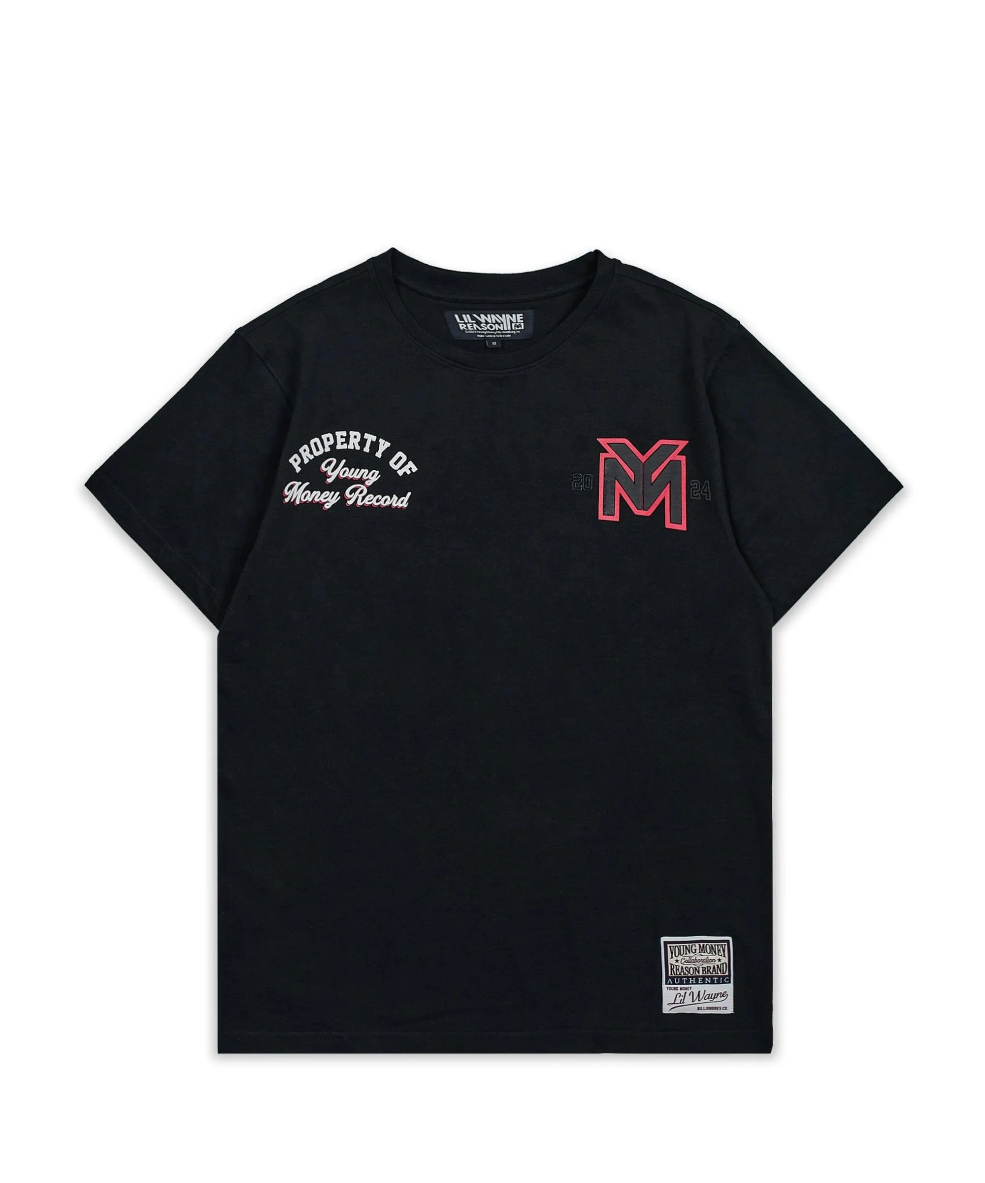 Young Money Records Short Sleeve Tee - Black