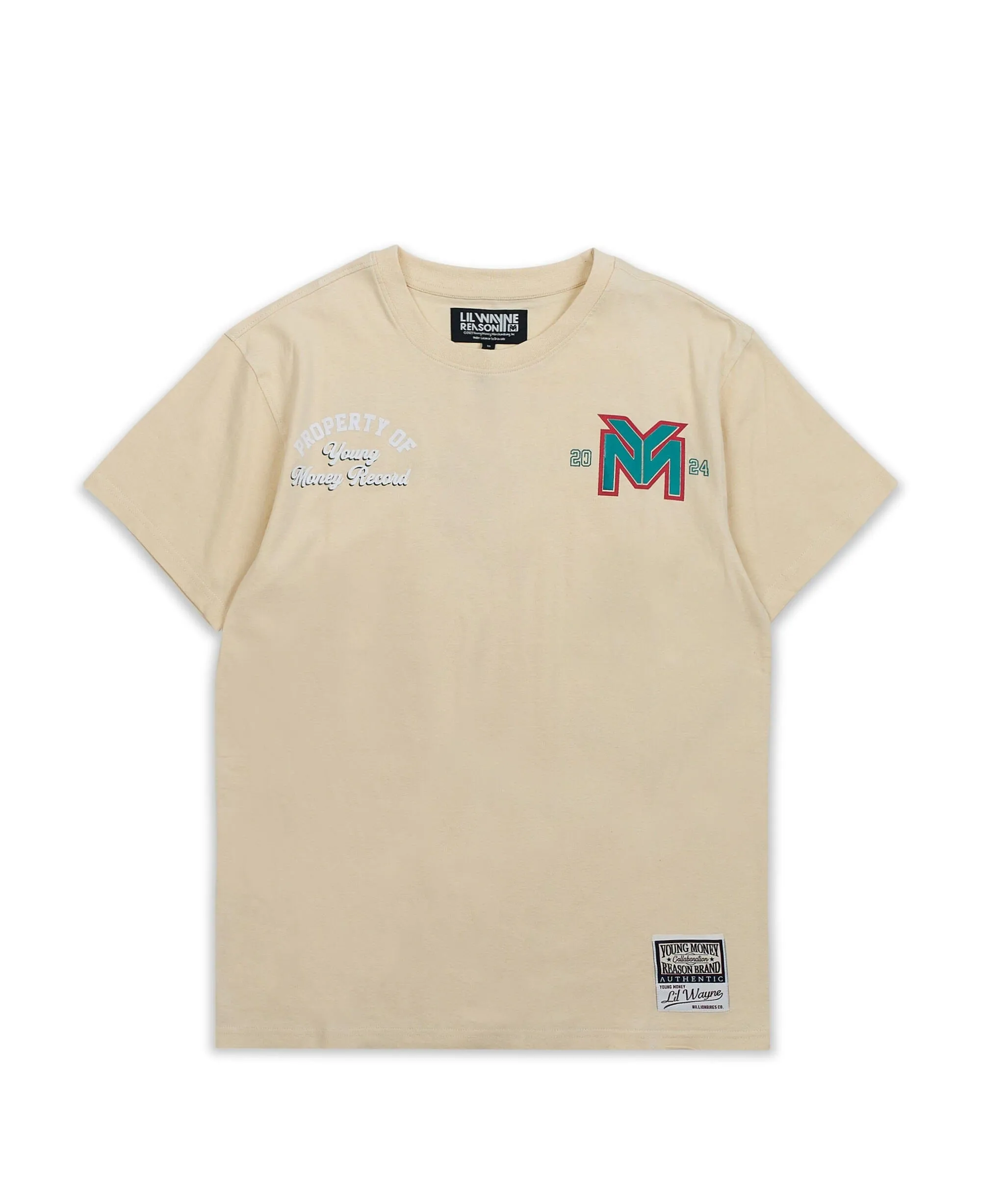 Young Money Records Short Sleeve Tee - Khaki