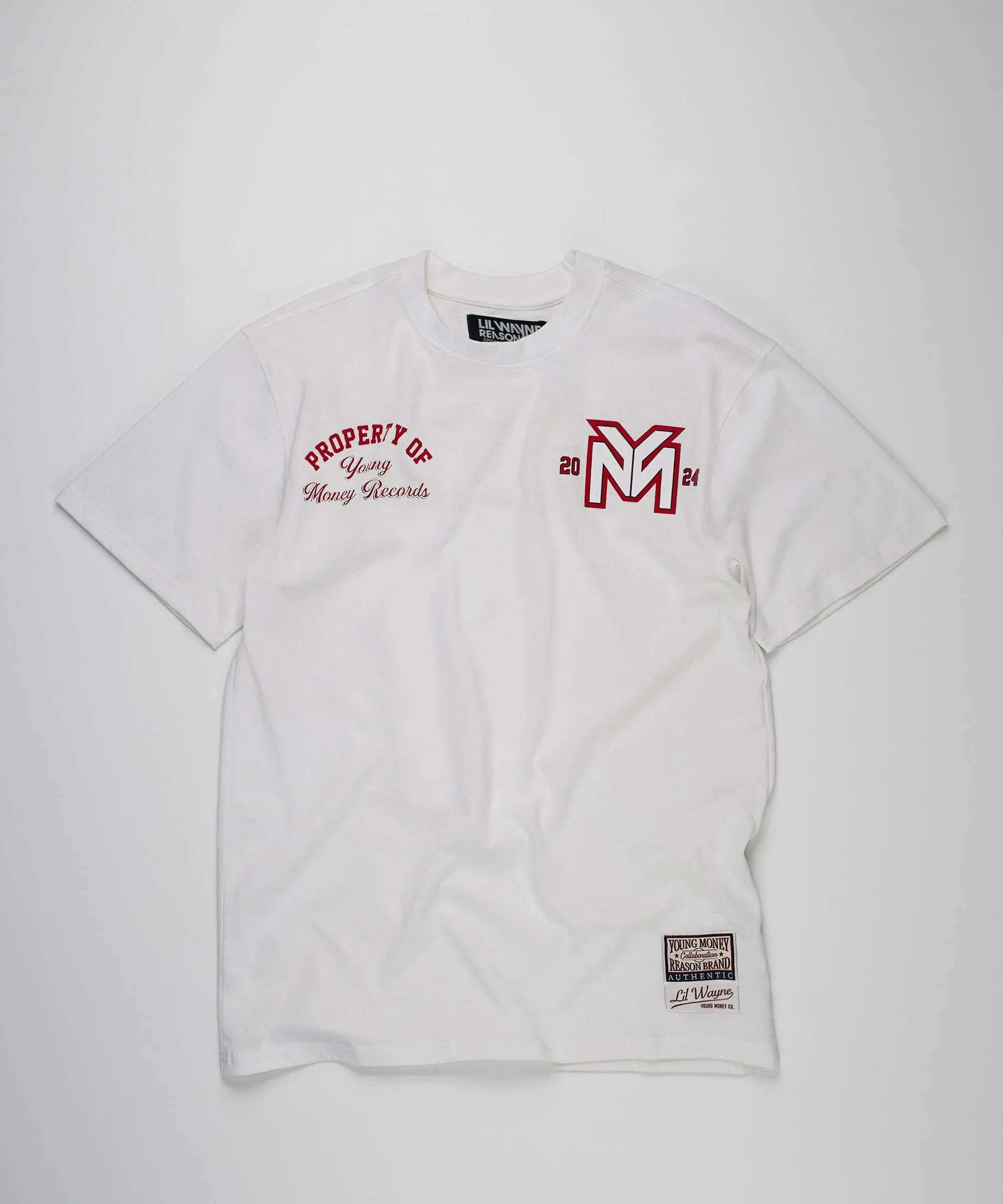 Young Money Records Short Sleeve Tee - White